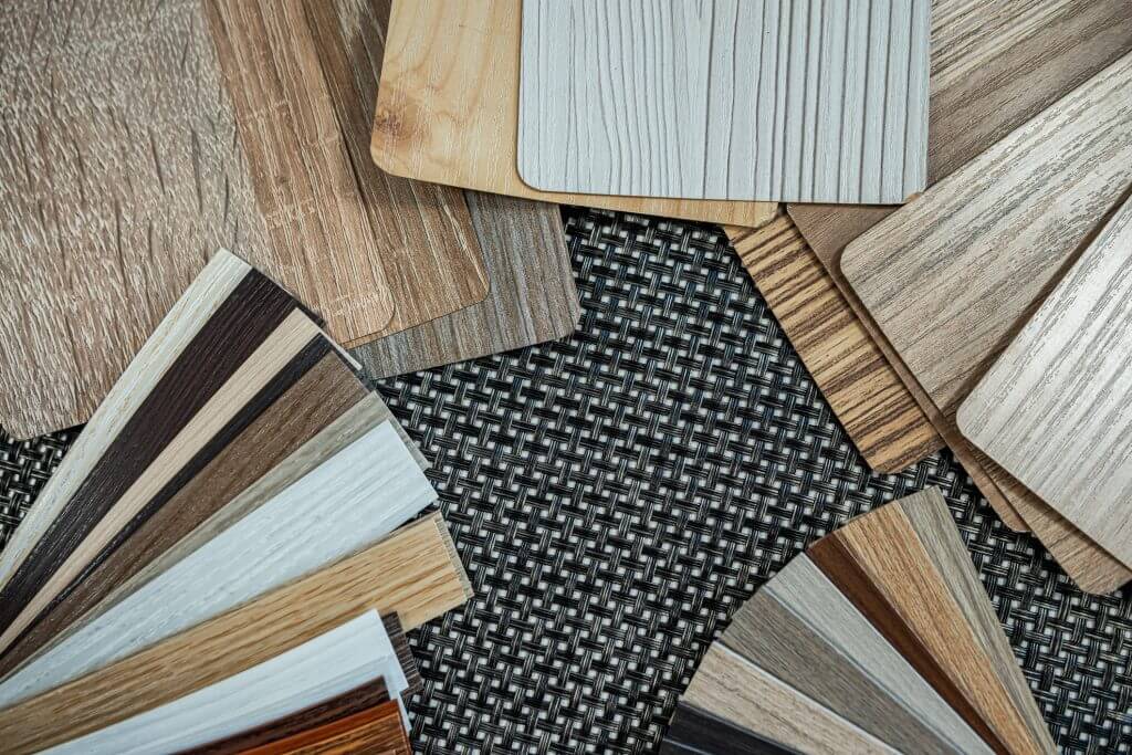 Wood-look flooring options for color and material selection
