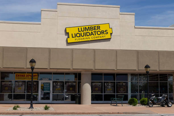 Terre Haute - Circa May 2020: Lumber Liquidators store. Lumber Liquidators and LL Flooring are a retailer of hardwood flooring.
