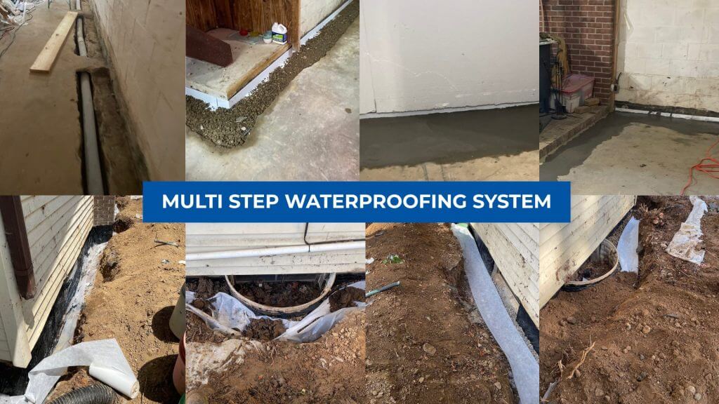 EverDry waterproofing examples